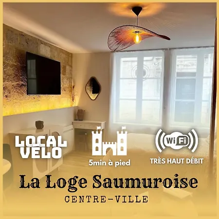 Appartement La Loge Saumuroise - Local Velo *