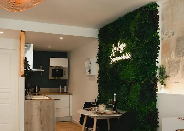 La Loge Saumuroise - Charme, Confort & Διαμέρισμα Saumur